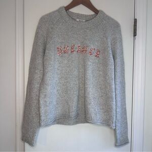 Madewell Dreamer Sweater Gray Medium